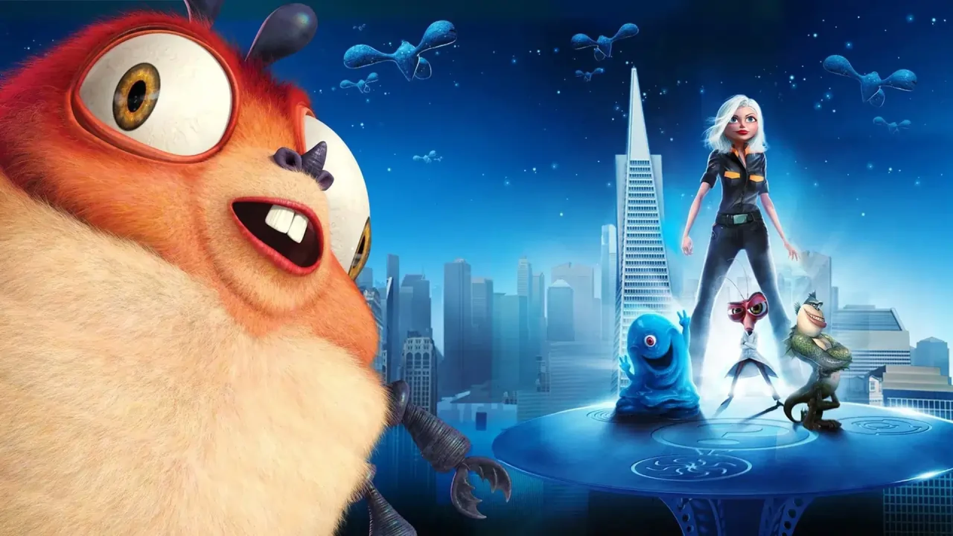 دانلود انیمیشن Monsters vs. Aliens 2009