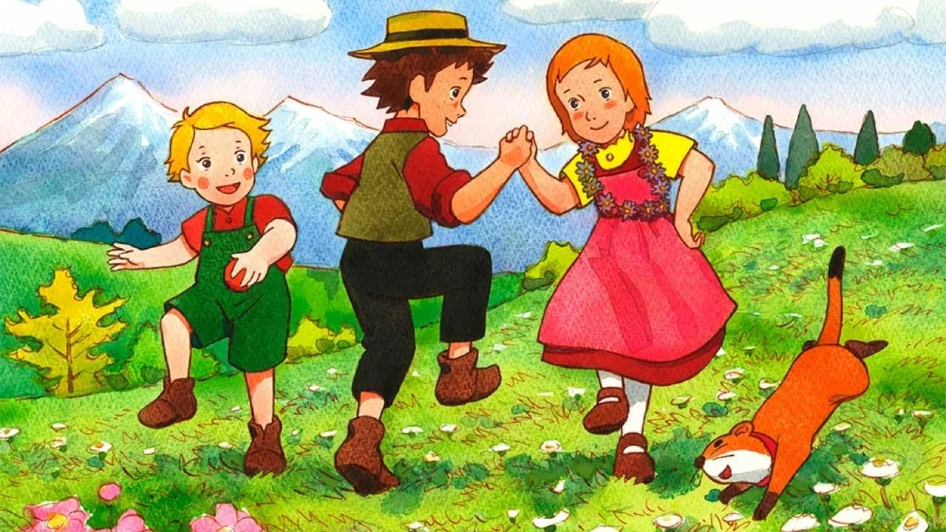 دانلود انیمیشن سریالی Alps Stories: My Annette