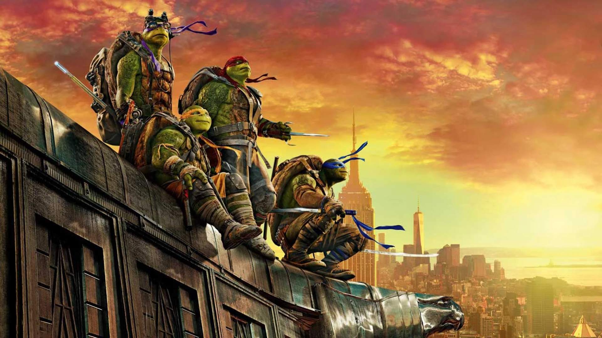 دانلود فیلم Teenage Mutant Ninja Turtles: Out of the Shadows 2016