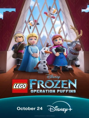 دانلود انیمیشن Lego Disney Frozen: Operation Puffins 2025